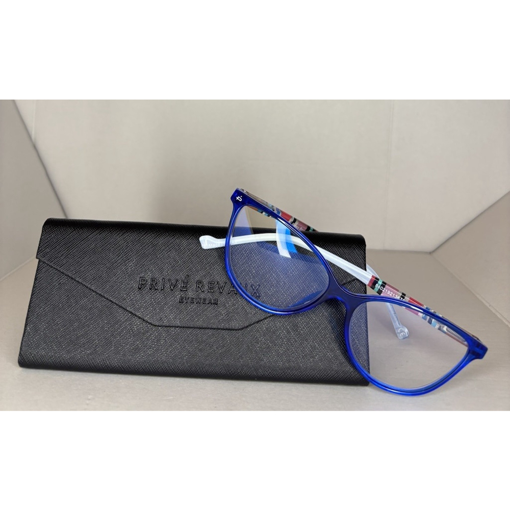Prive Revaux Easy Breezy Blue Light Readers Blue Stripe 1.0 Strength